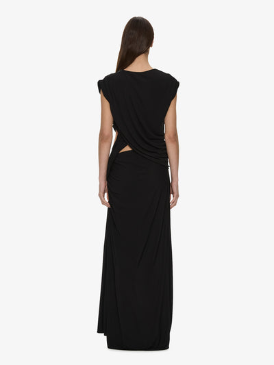 Twisted Lever Rolled Up Tee Dress