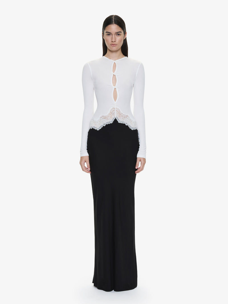 Open Twist Verner Lace Dress - Image 1