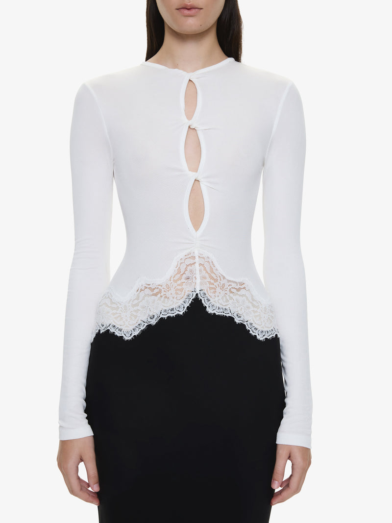 Open Twist Verner Lace Dress - Image 2
