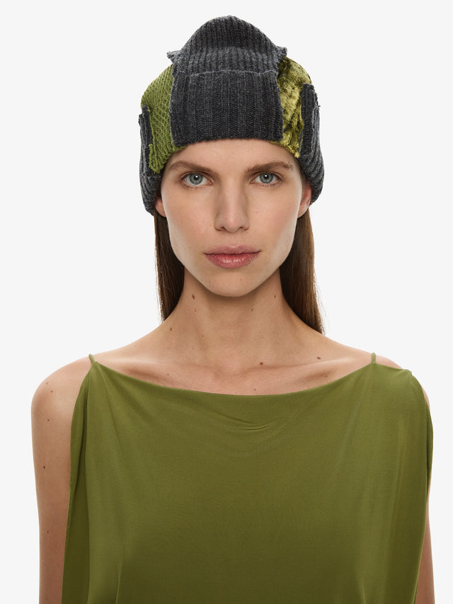 Deconstruct Mesh Beanie