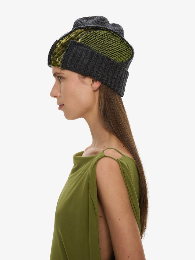 Deconstruct Mesh Beanie