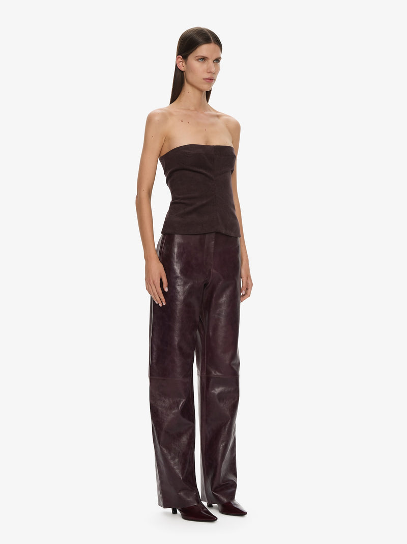 Corduroy Sculptured Bustier - Image 3