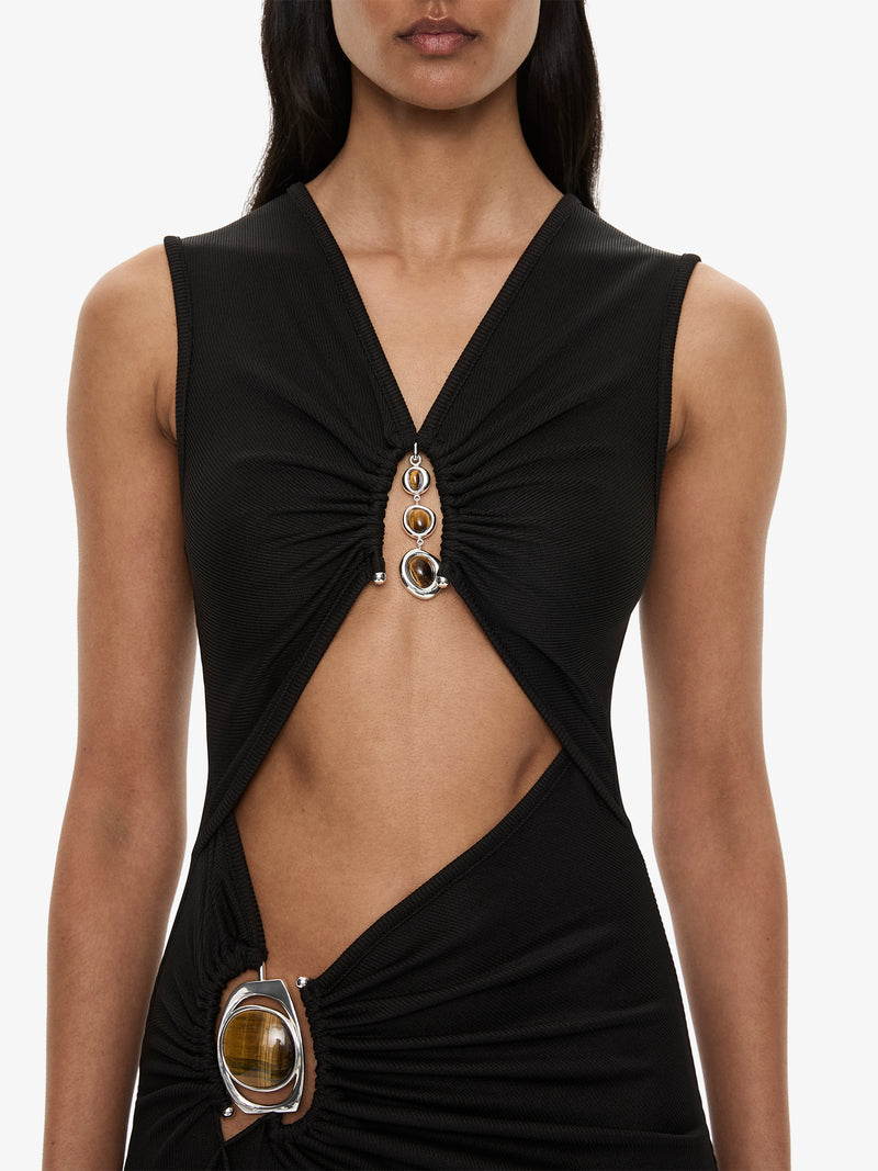 Droplet Crystal Separation Tank Dress - Image 2