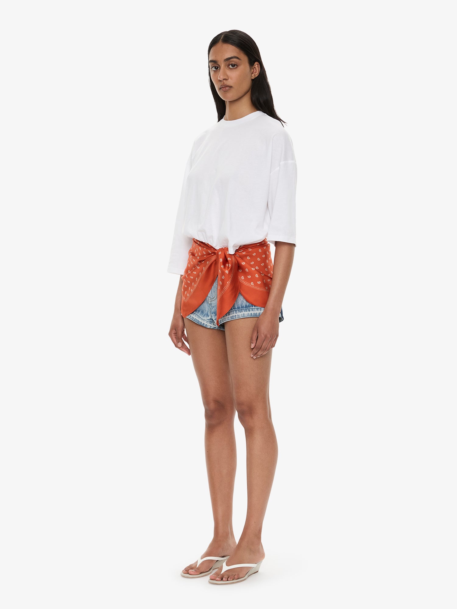 Bandana Scarf Pareo Tee