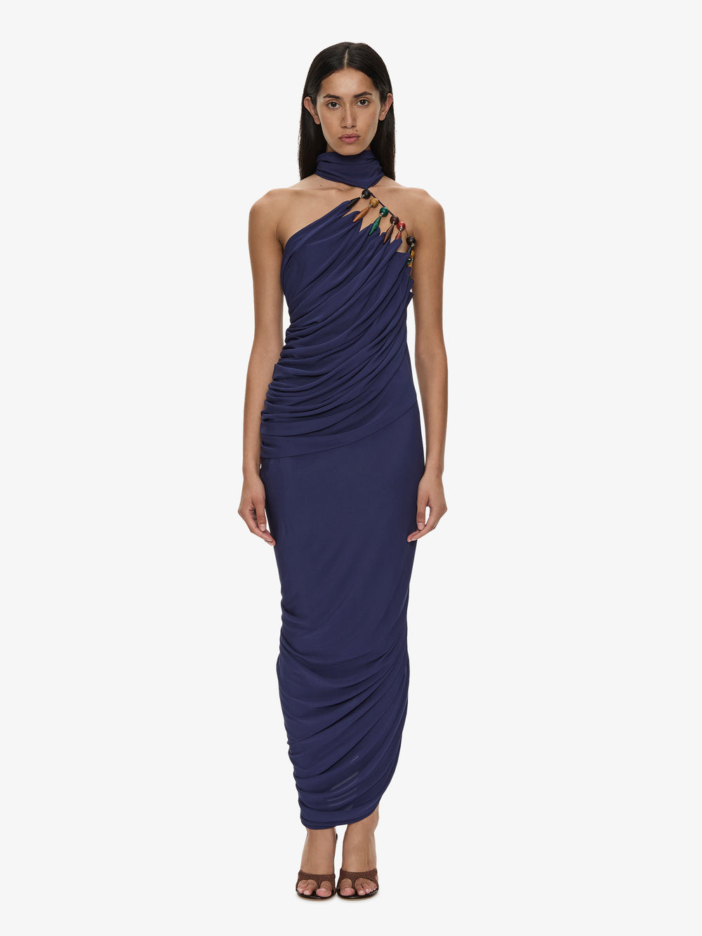 Tropique Droplet Halter Dress