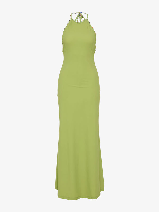 Christopher Esber | Beach Quartz Halter Lycra Dress Christopher Esber | Beach Quartz Halter Lycra Dress