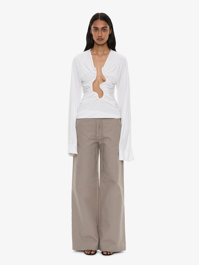 Salacia Ruched Long Sleeve Top