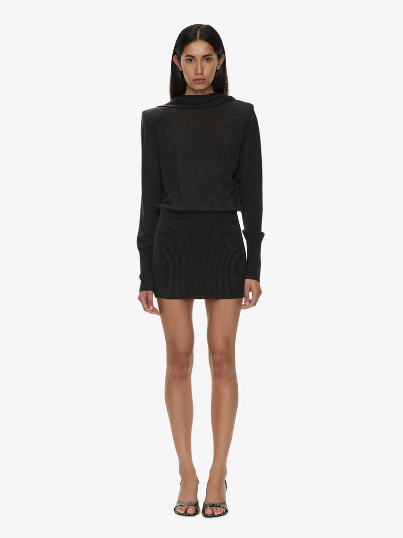 Cesura Cowl Sweater Dress - Image 3