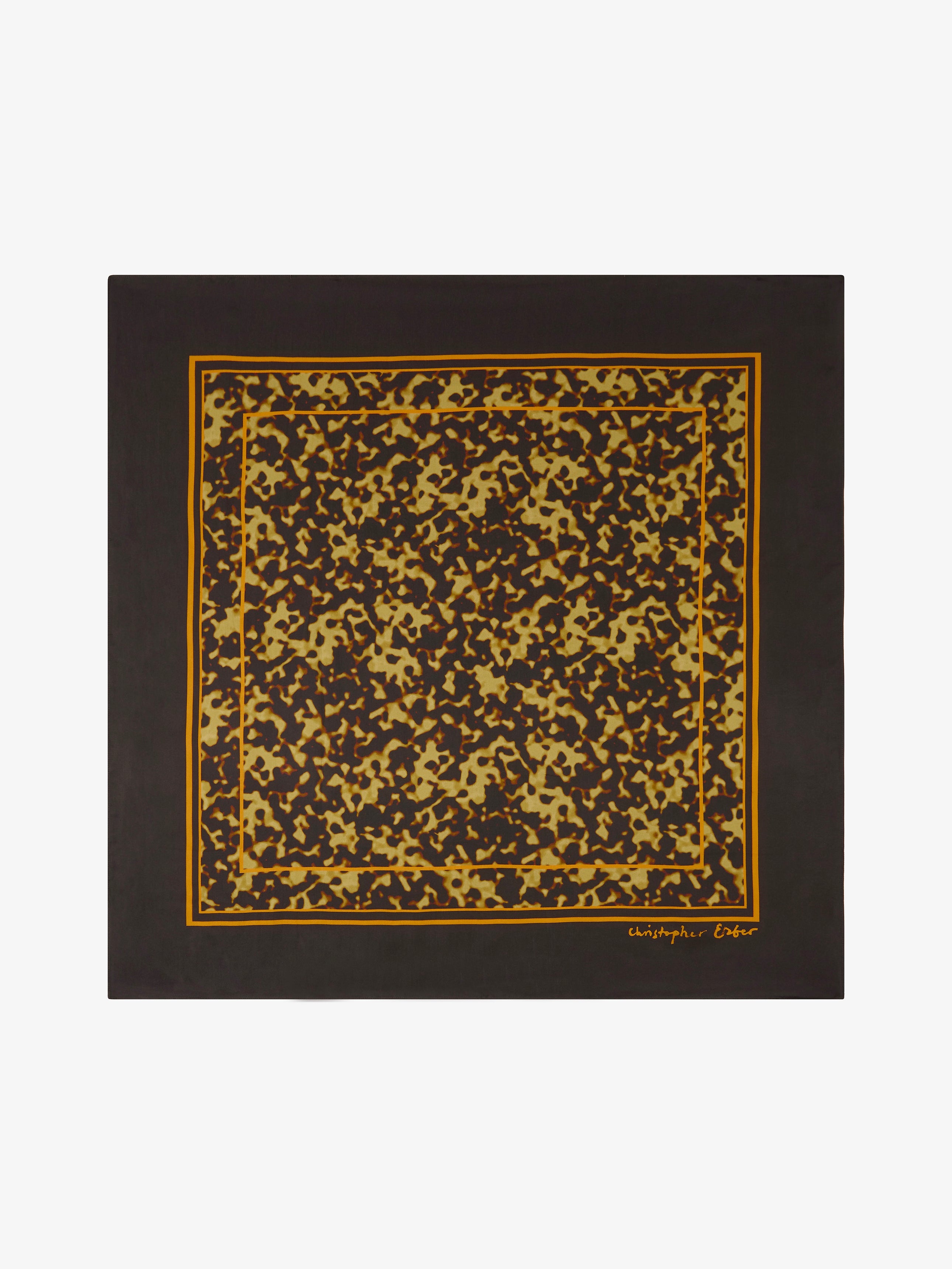 Tortoiseshell Silk Scarf
