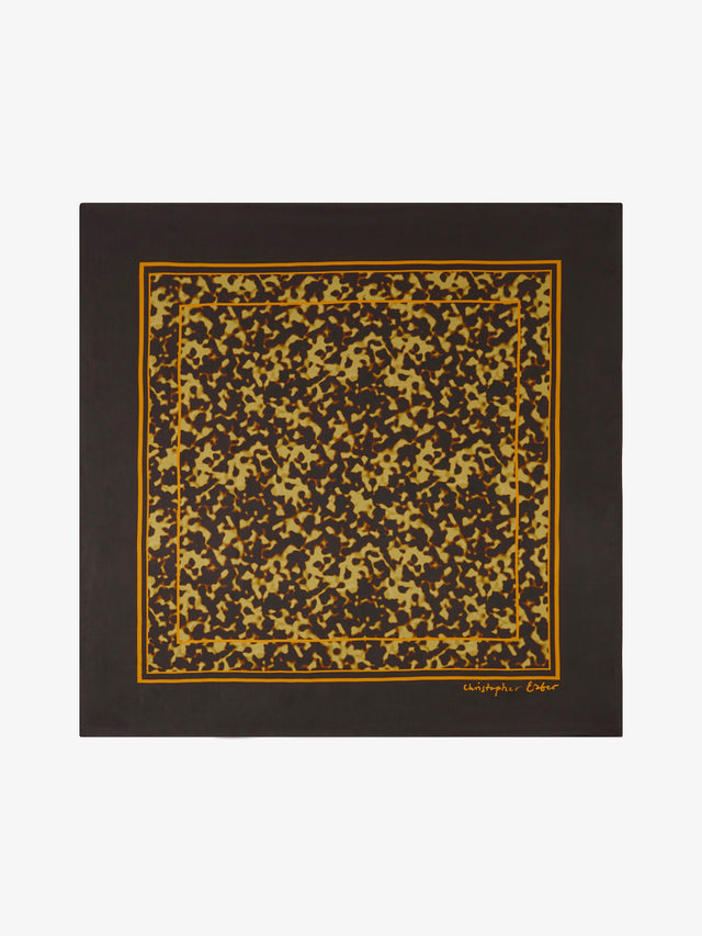 Tortoiseshell Silk Scarf
