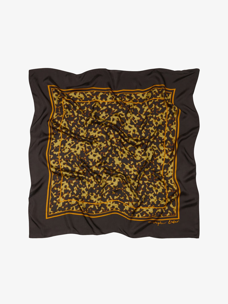 Tortoiseshell Silk Scarf - Image 1