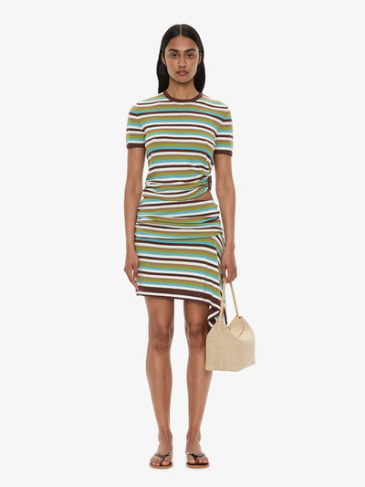 Stripe Knit Orbit Tee