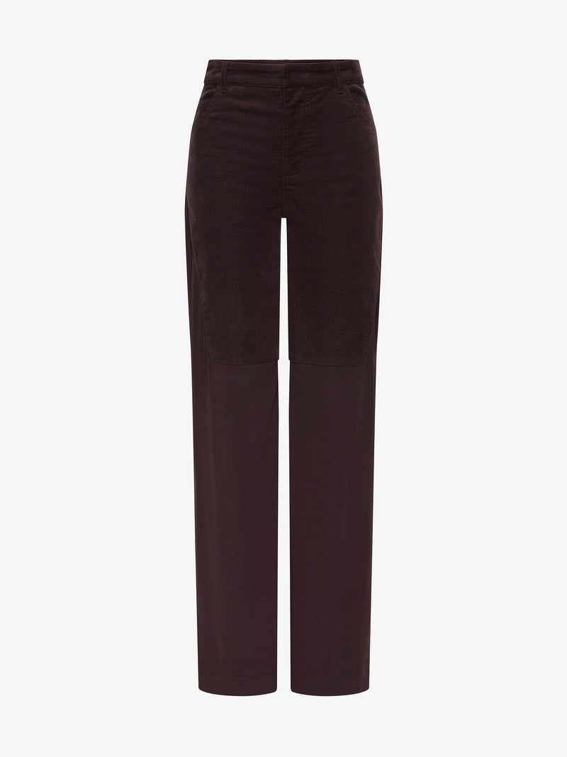 Taped Corduroy Jersey Jean - Image 5