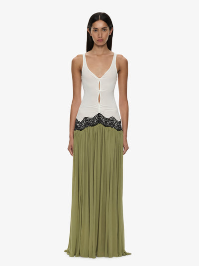Open Twist Verner Lace Tank Dress