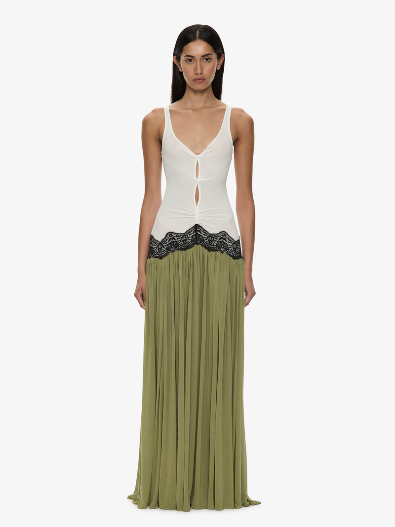 Open Twist Verner Lace Tank Dress - Image 1
