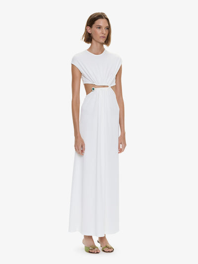 Droplet Crystal Clasp Tank Dress