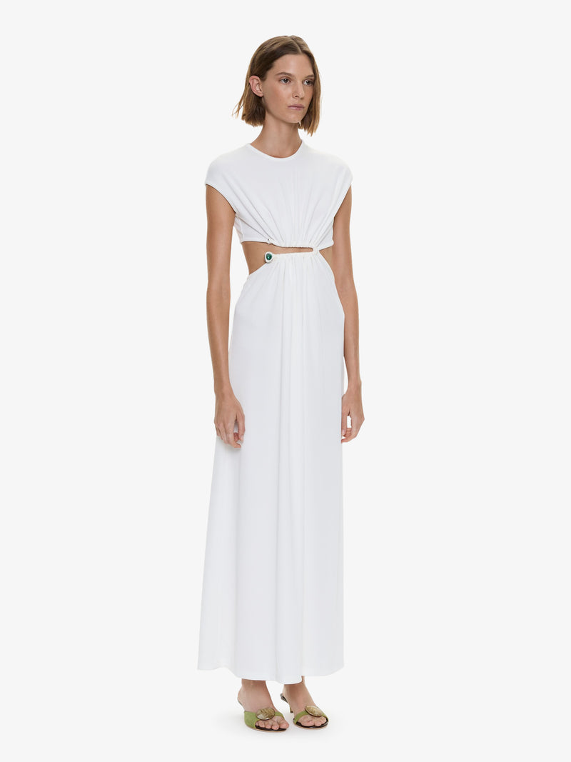 Droplet Crystal Clasp Tank Dress - Image 2