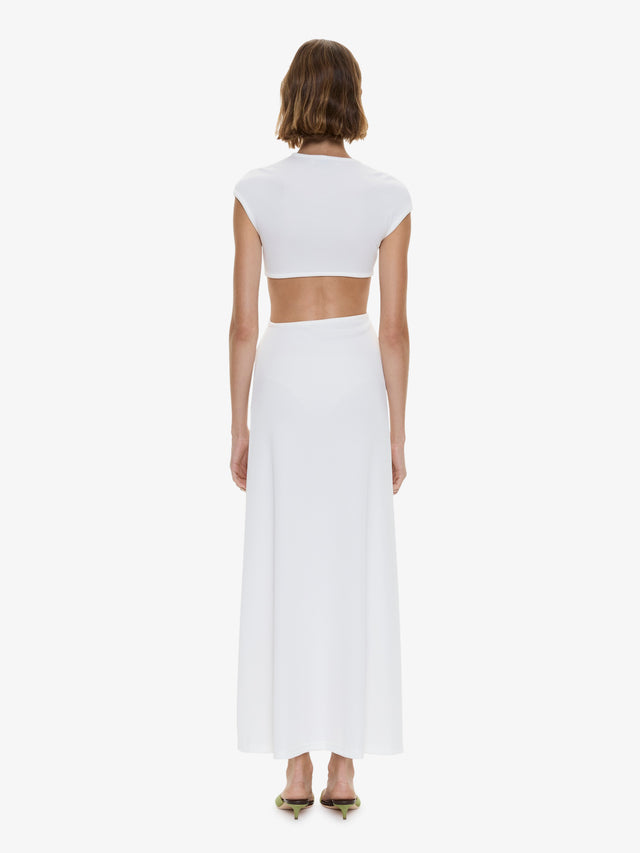 Droplet Crystal Clasp Tank Dress