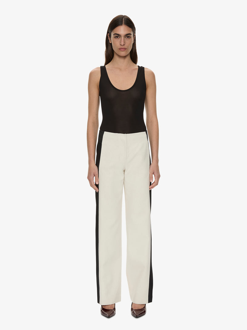Tuxedo Contrast Silk Trouser - Image 4