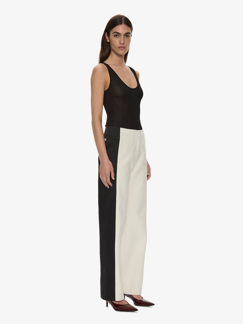 Tuxedo Contrast Silk Trouser - Image 5