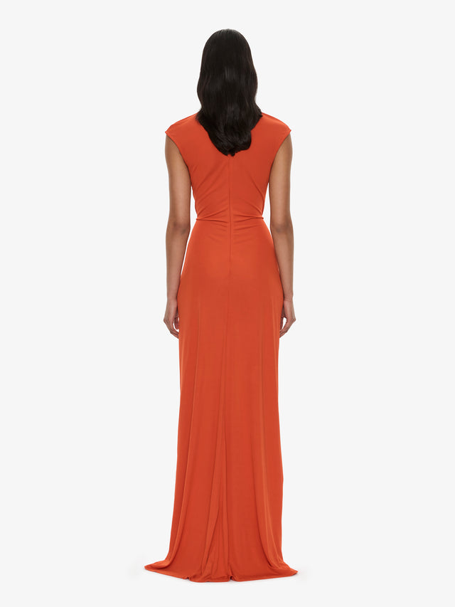 Bezel Quartz Disconnect Short Sleeve Dress