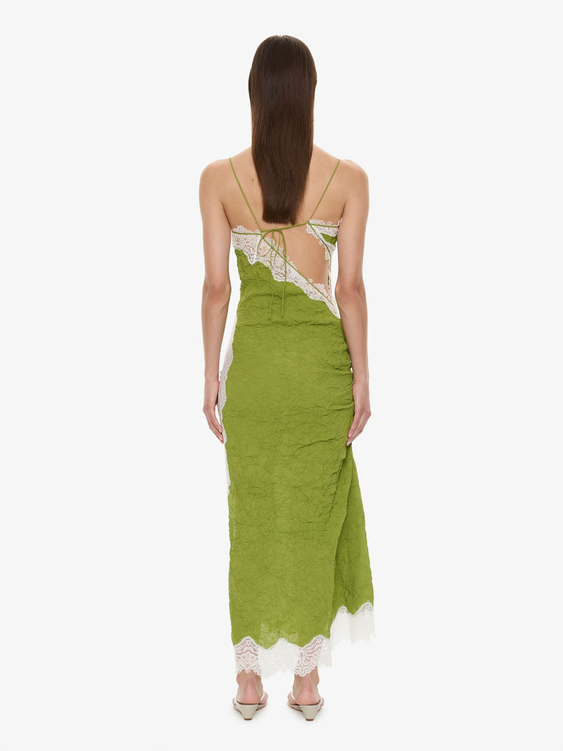 Crimped Lace Cami Dress - Image 5