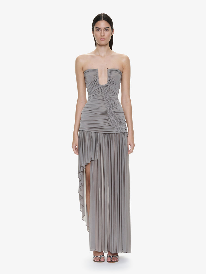 Arced Orion Strapless Gown - Image 1