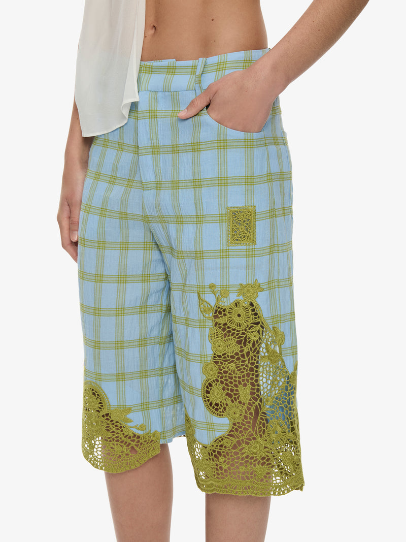 Maya Embroidered Handkerchief Shorts - Image 2