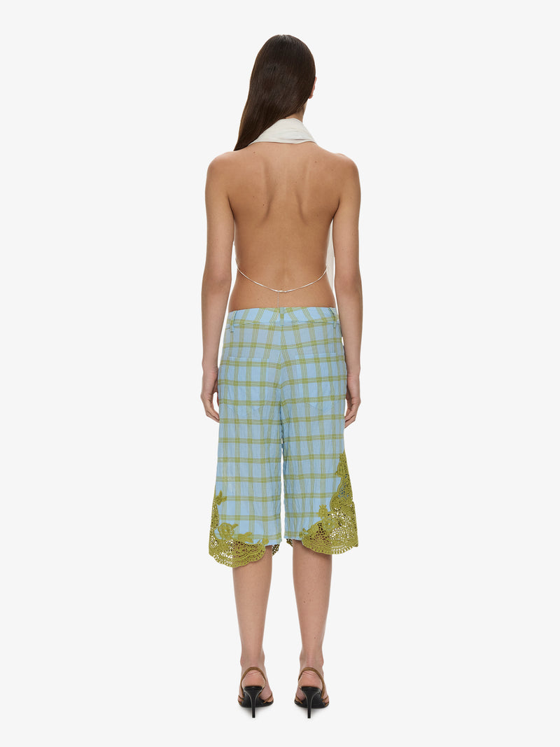 Maya Embroidered Handkerchief Shorts - Image 4