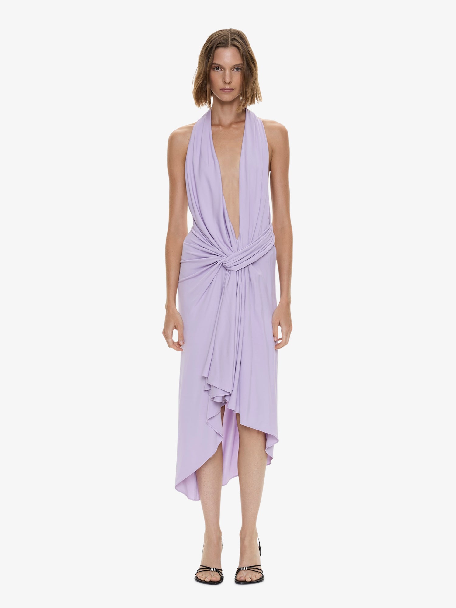 Spire Cascade Midi Dress