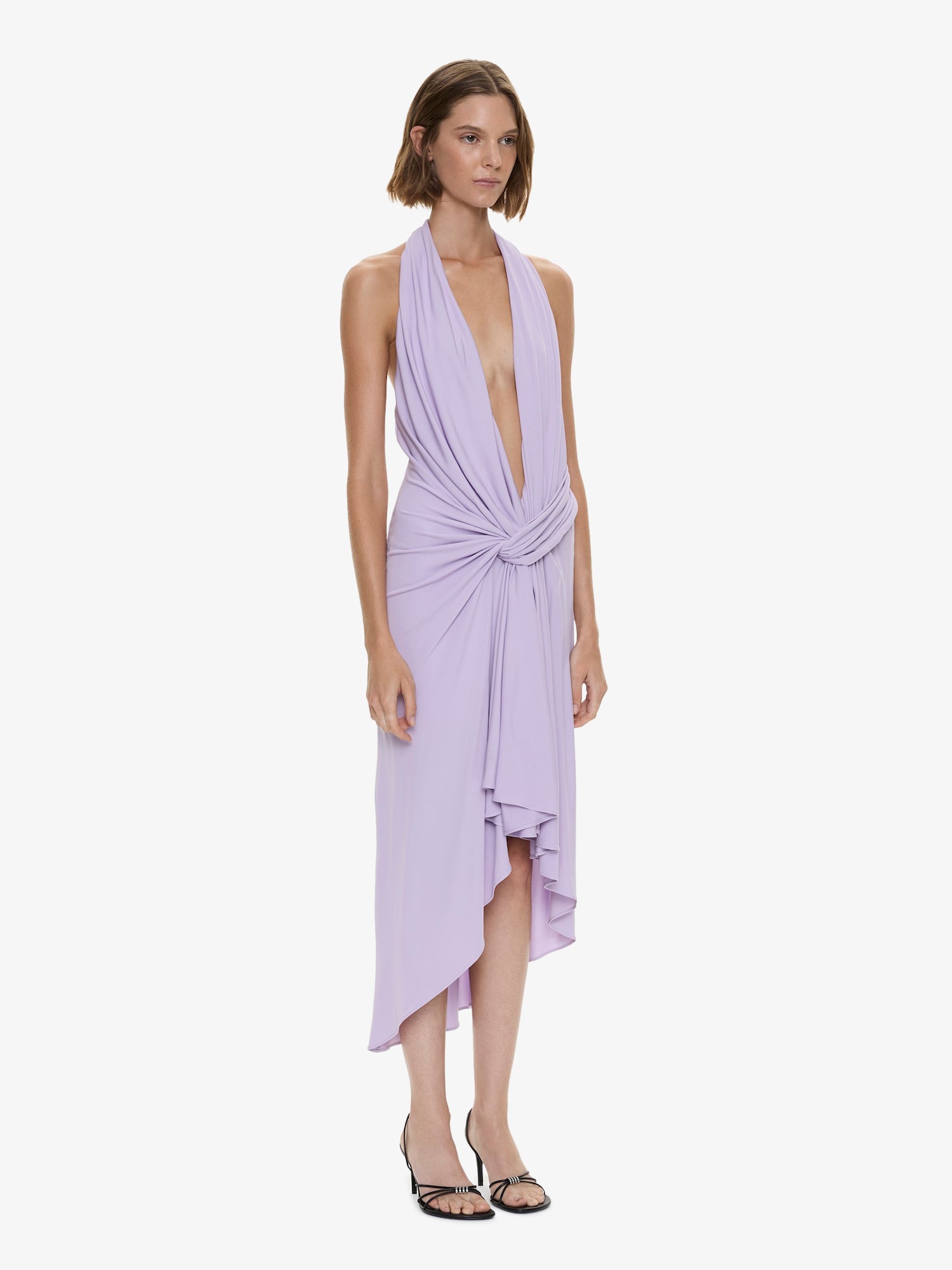 Spire Cascade Midi Dress