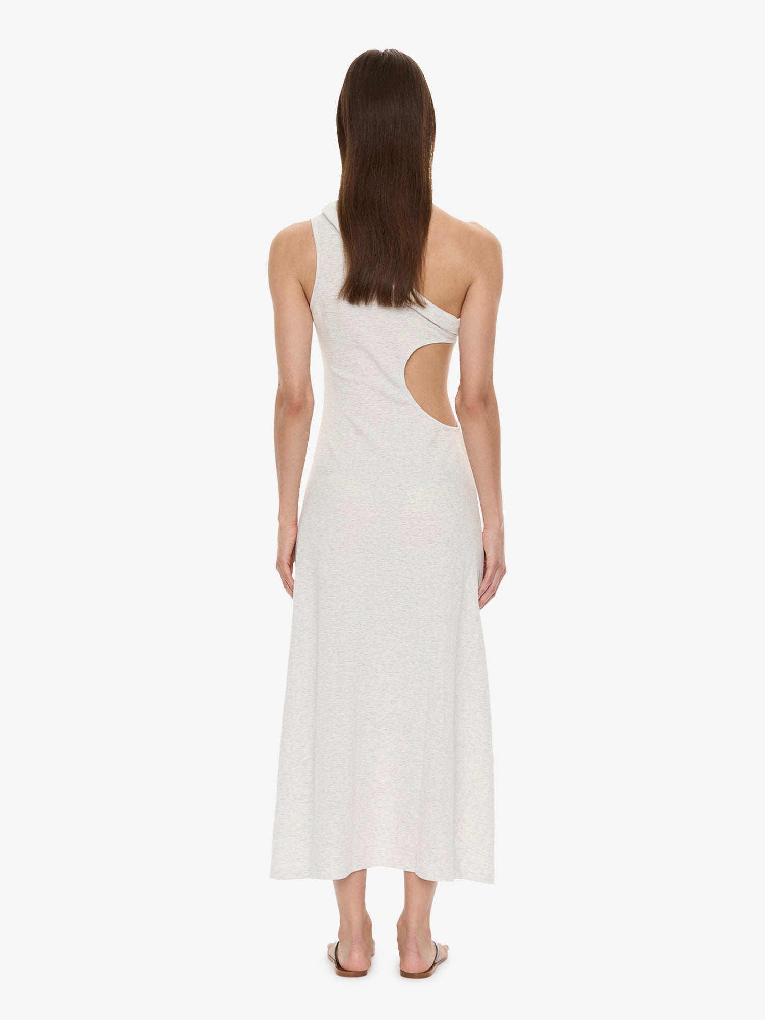 Rolled Up Cutaway Tank Dress
