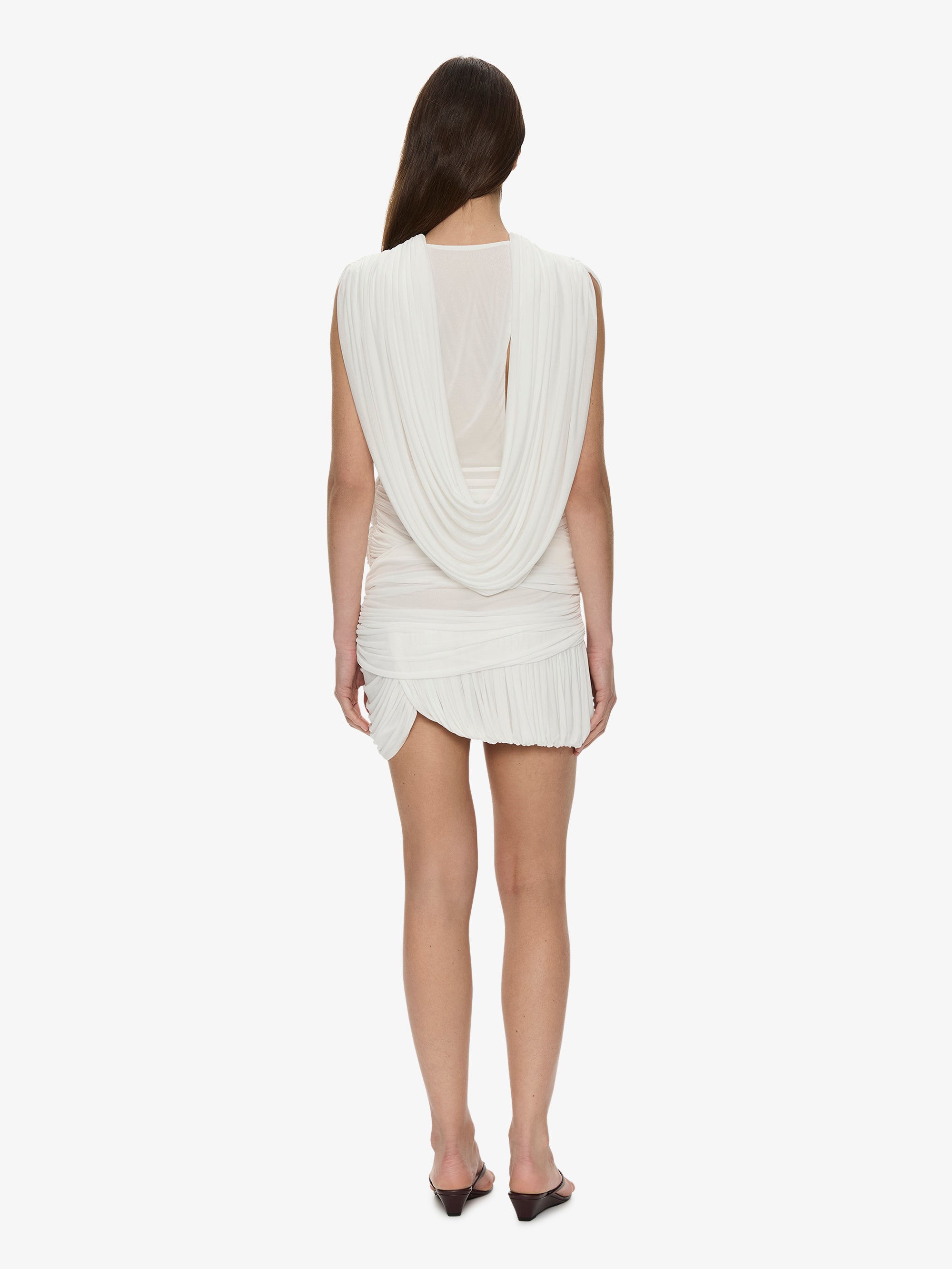 Beach Glass Bubble Mini Skirt