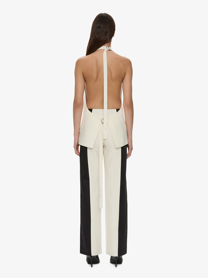 Tuxedo Contrast Silk Vest - Image 4