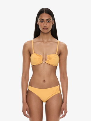 Ruched Crescent Bandeau