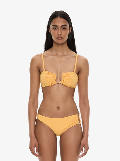 Ruched Crescent Bandeau