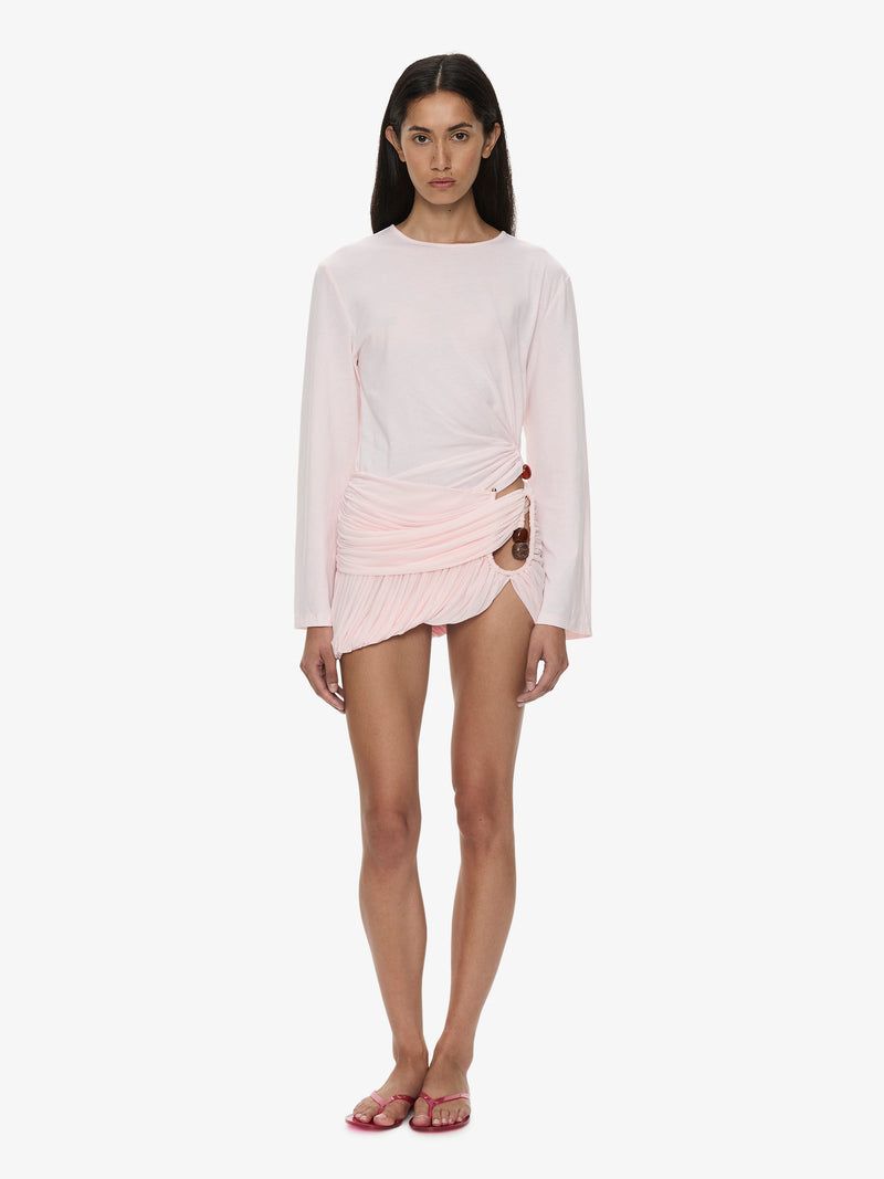 Beach Glass Bubble Mini Skirt - Image 1