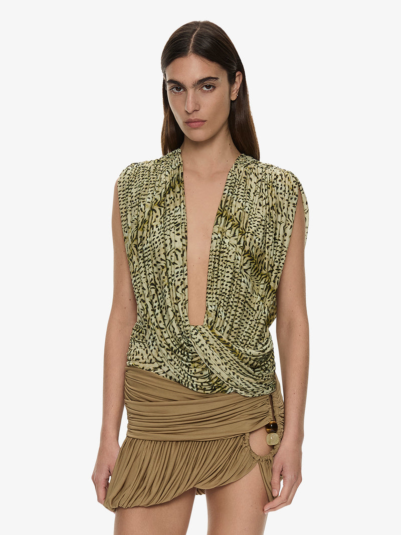 Ripple Drape Top - Image 1