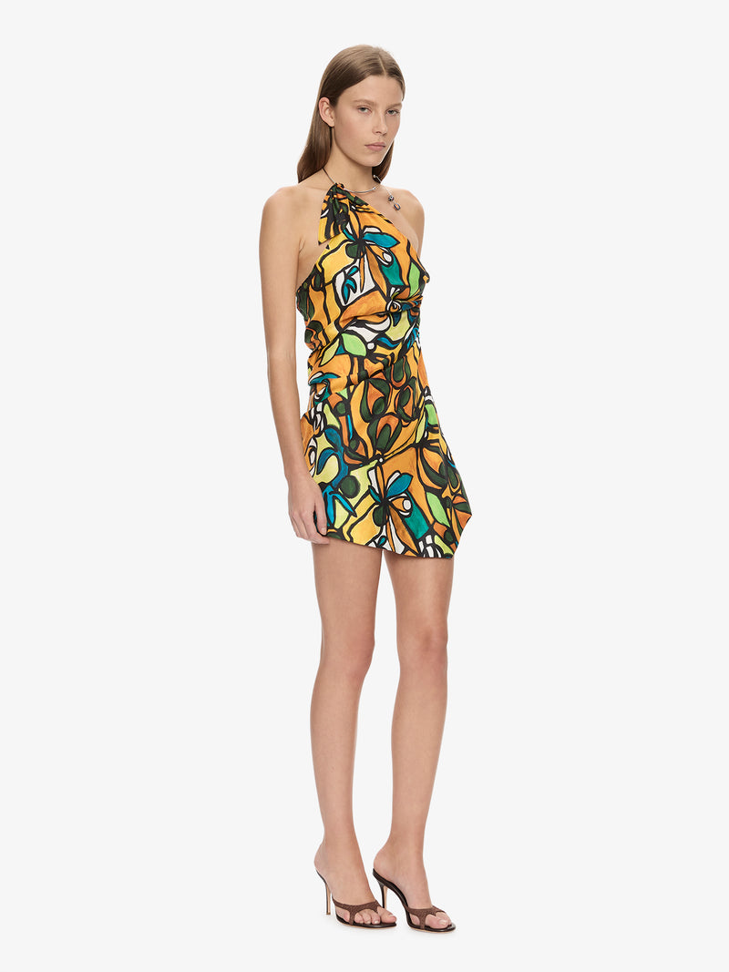 Tropic Nouveau Scarf Mini Dress - Image 2