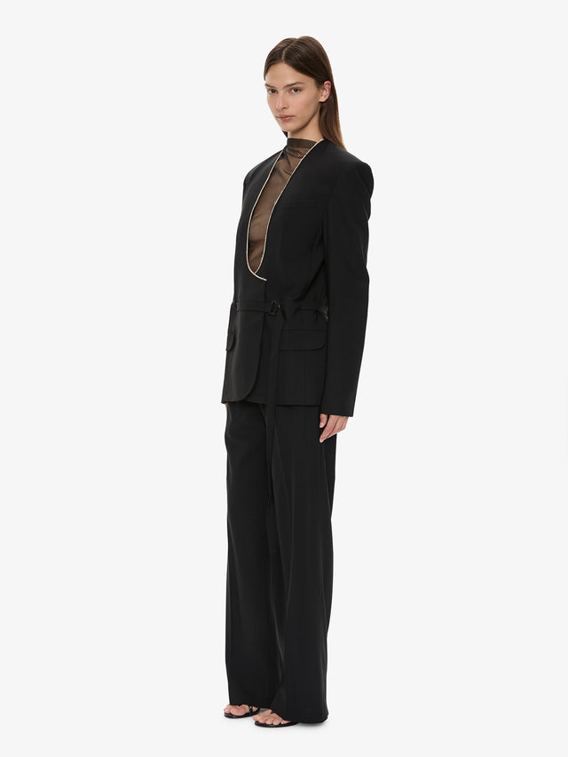 Retract Shawl Blazer