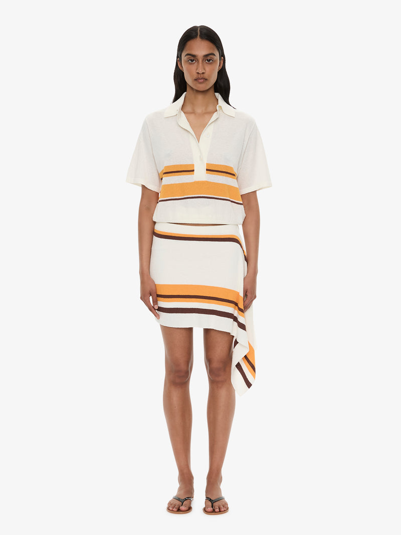 Stripe Knit Clean Polo - Image 2