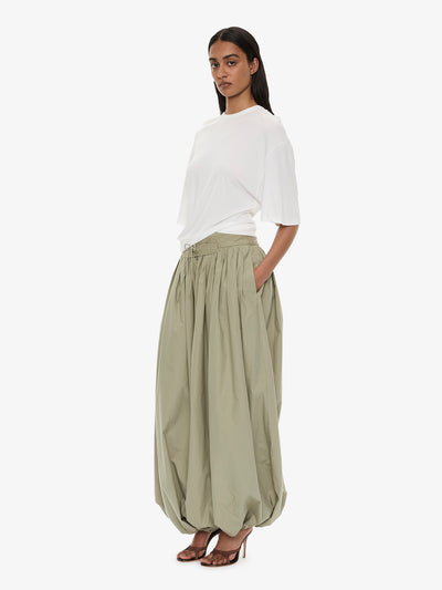 Side Cowl Waist Tee