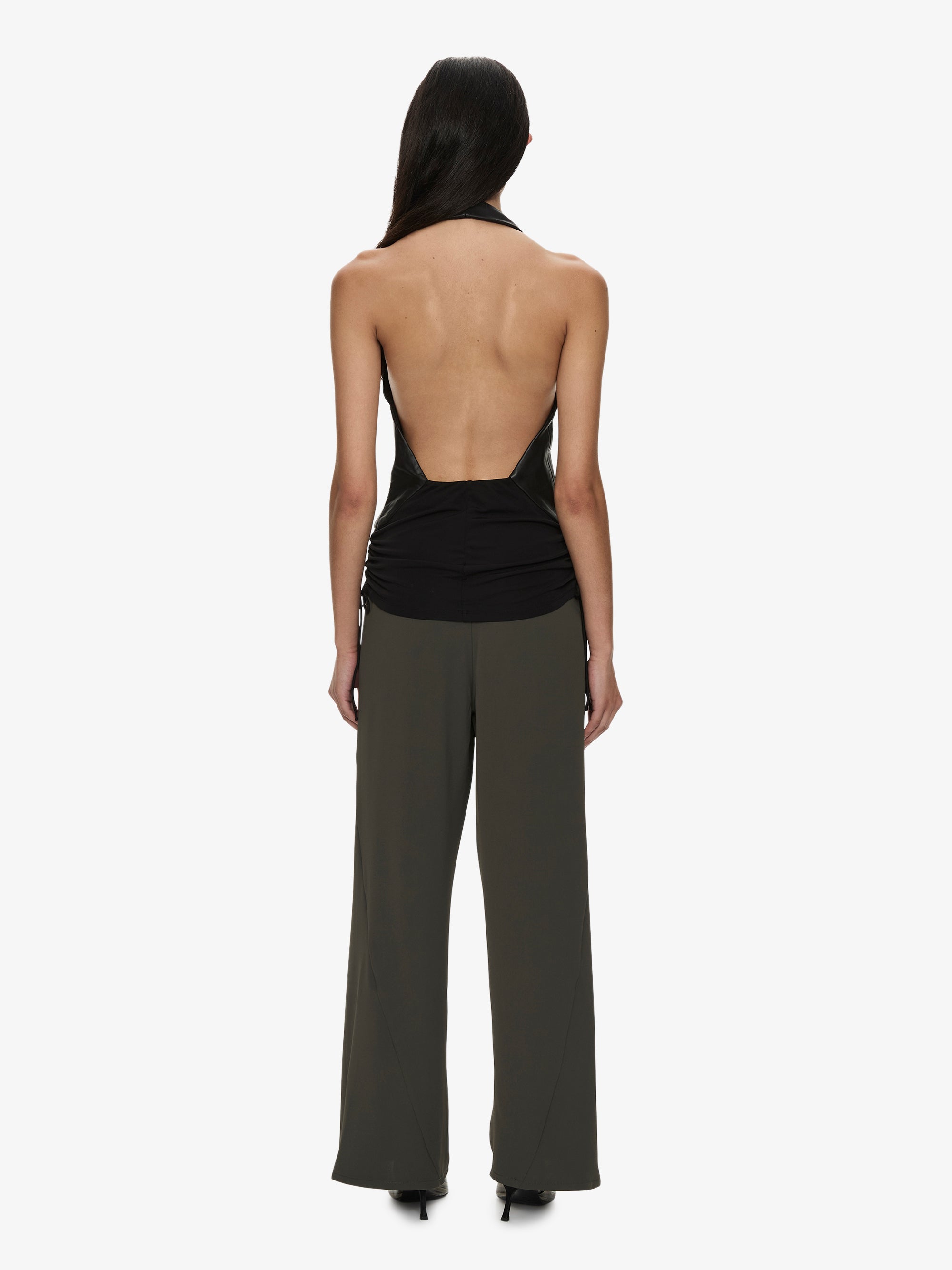 Bias Crepe Trouser