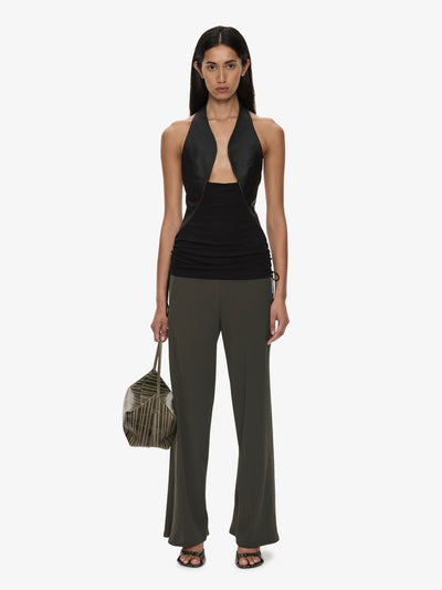 Bias Crepe Trouser