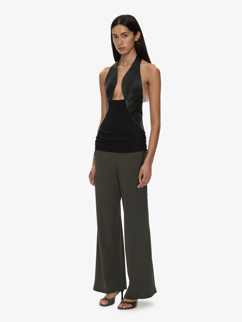 Bias Crepe Trouser - Image 3