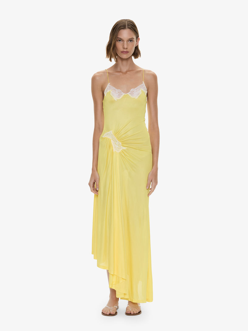 Delphin Lace Rib Cami Dress - Image 1