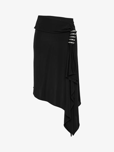 Coiled Jersey Skirt