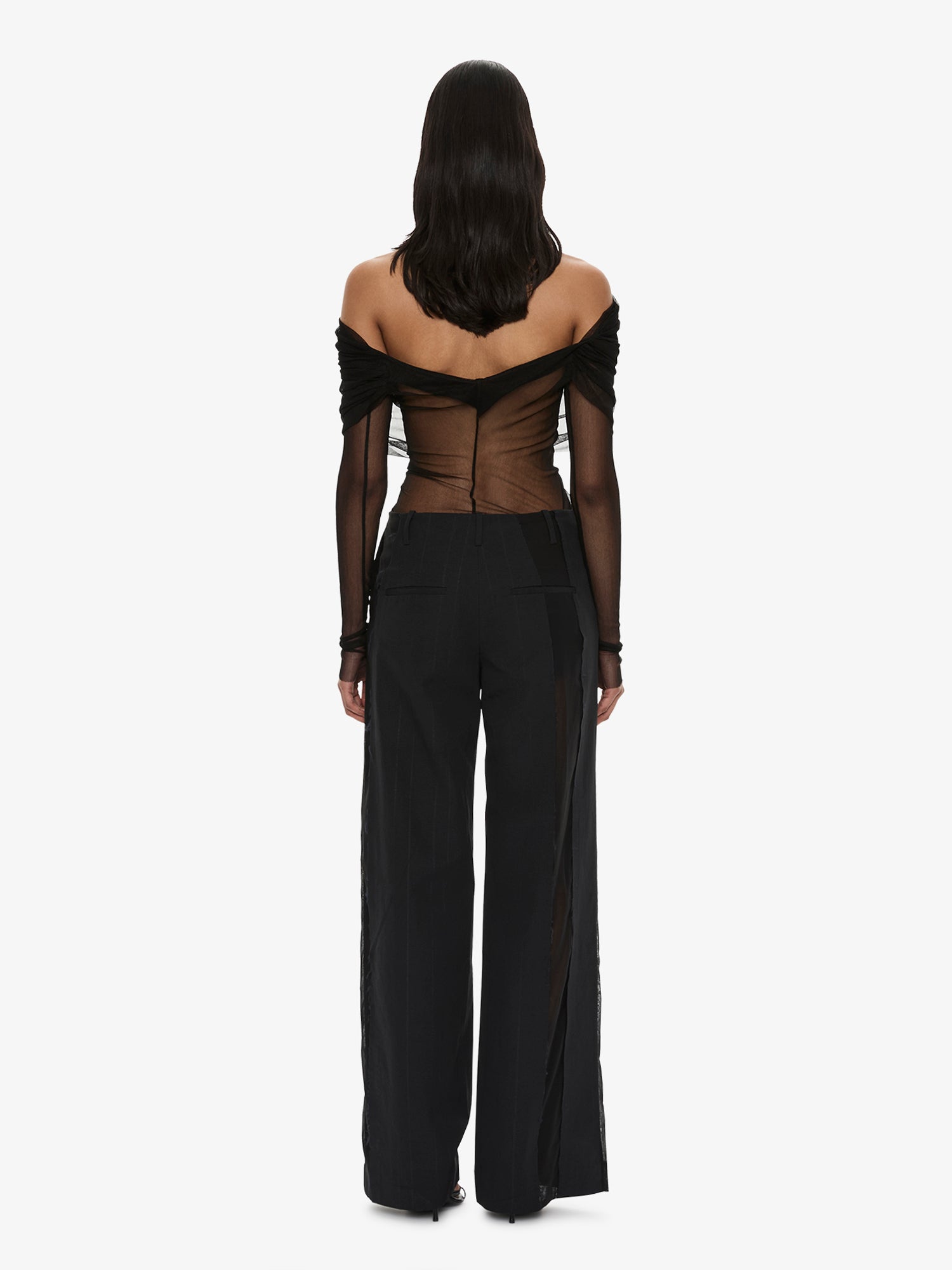 Christopher Esber | Veiled Top Black