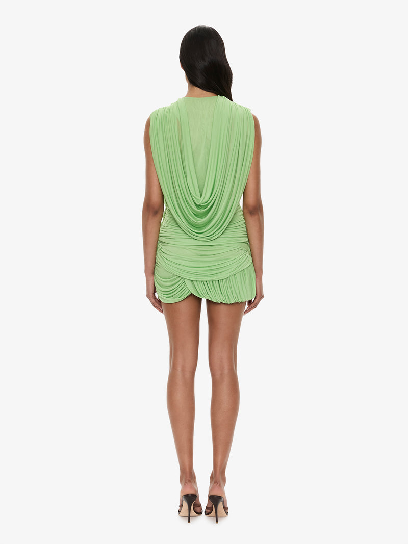 Beach Glass Bubble Mini Skirt - Image 3