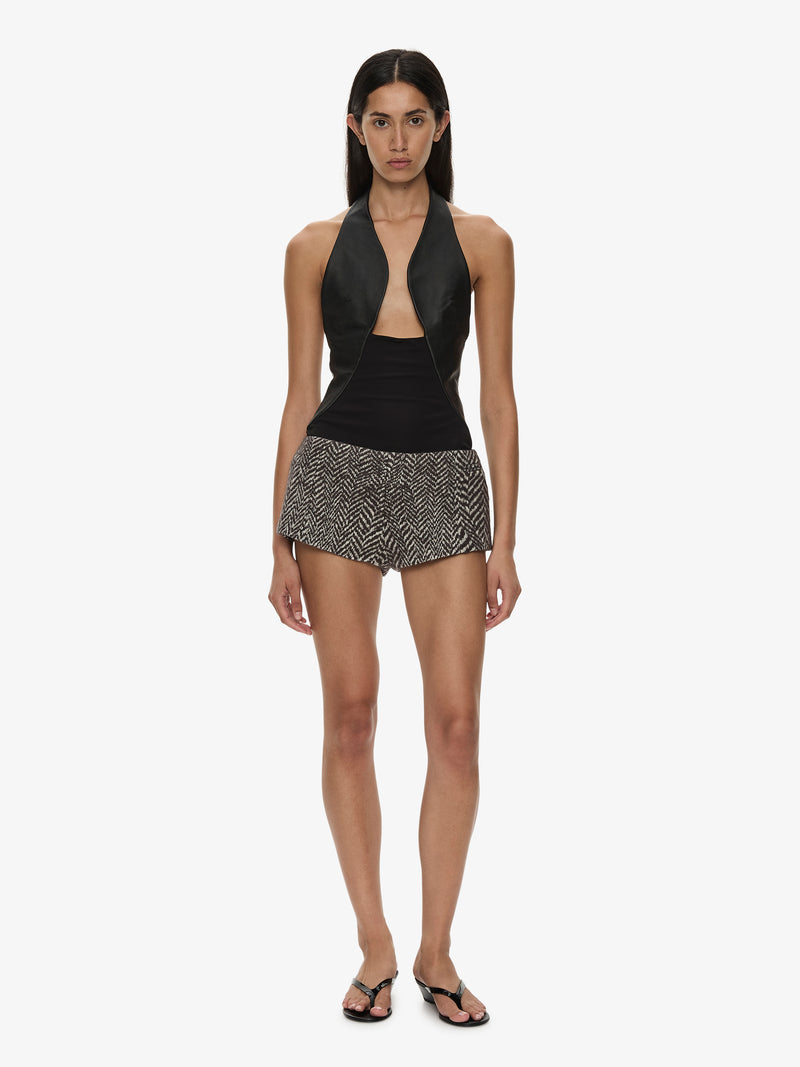Warped Herringbone Tailored Short - Image 1
